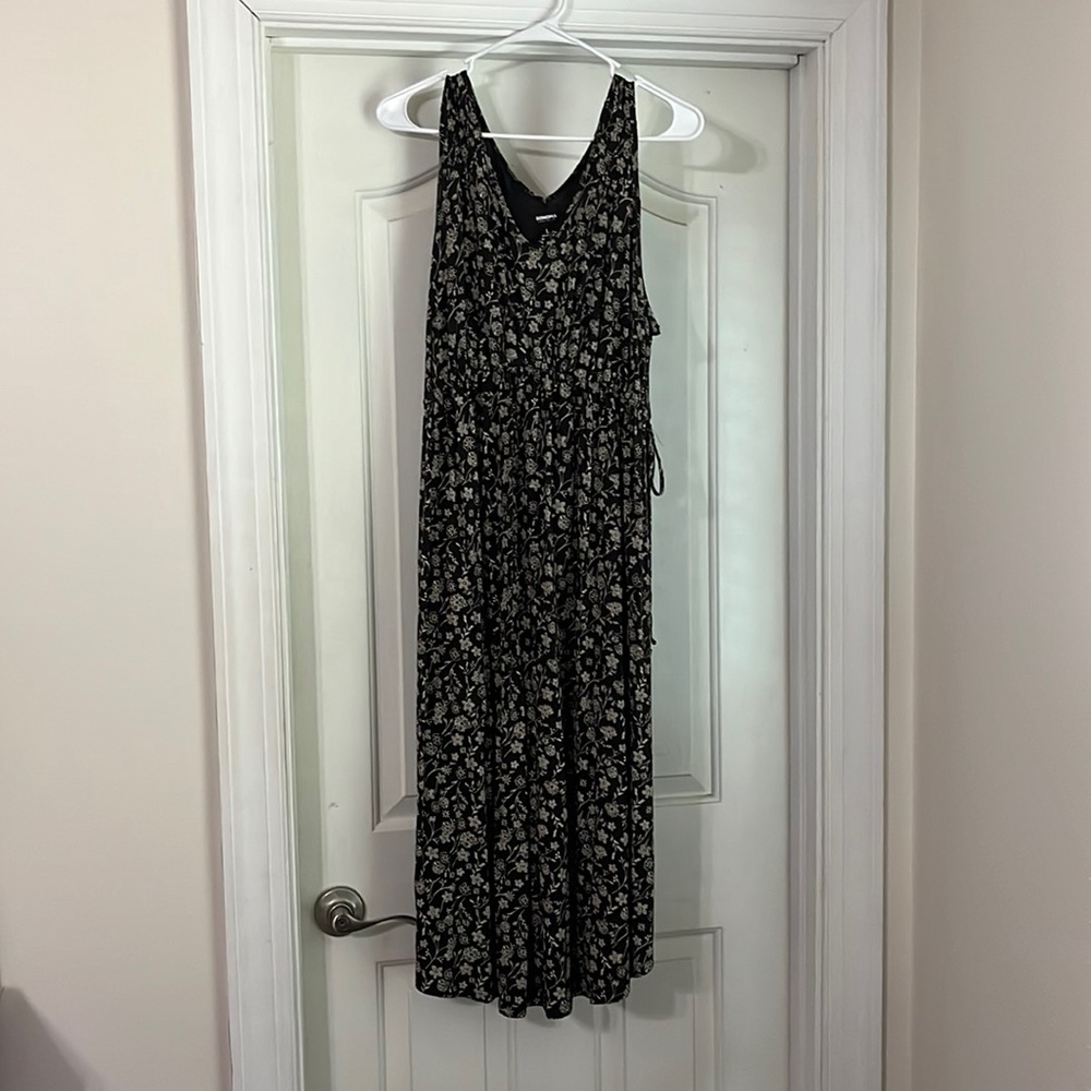 MIDI thin maternity dress.